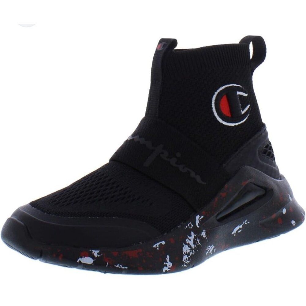 Champions Acela 2 PS Boys Black Shoe Size 12